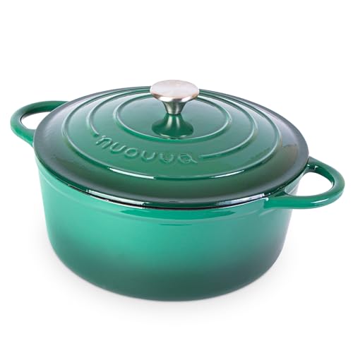 Enamelled Cast Iron Dutch Oven Pot with Lid