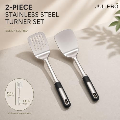 Stainless Steel Spatula Set (Stainless Steel Spatula Set(2 Piece))