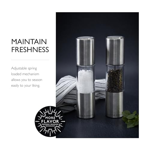 Oslo Precision Salt & Pepper Grinder Set 7.25"