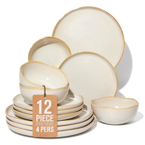 Ceramic Plates and Bowls Set