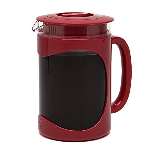 Burke Deluxe Cold Brew Iced Coffee Maker (1.6 Quart / Red)
