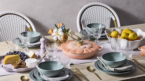 Enameled Cast Iron Petal Braiser