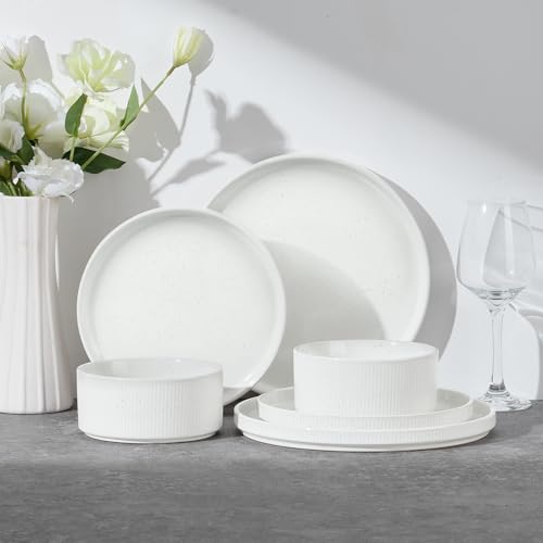 Stoneware Dinnerware Sets for 2