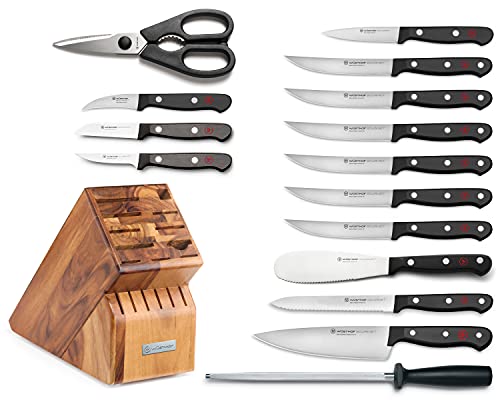 Gourmet 16 Piece Knife Block Set (16 Count)