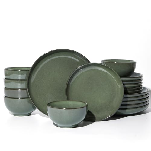 Stoneware Dinnerware Sets for 6