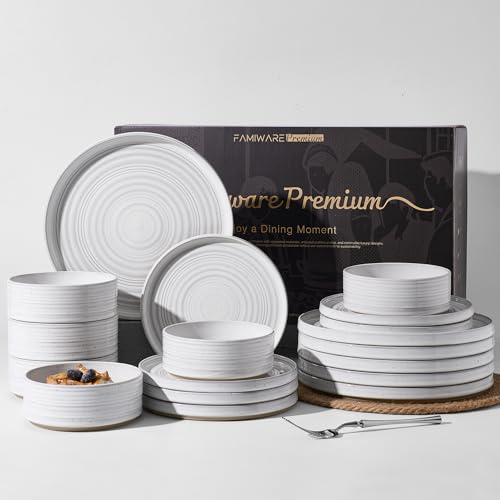 Stoneware Dinnerware Sets for 6 (18 Count)