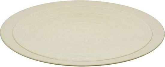 DEGRENNE Bahia French Dinner Plate Set - Luxury Stoneware Dish Set for 4, Modern Ceramic Dishware for Kitchen, Made in France, Microwave Safe, Dishwasher Safe, 10” - Dune