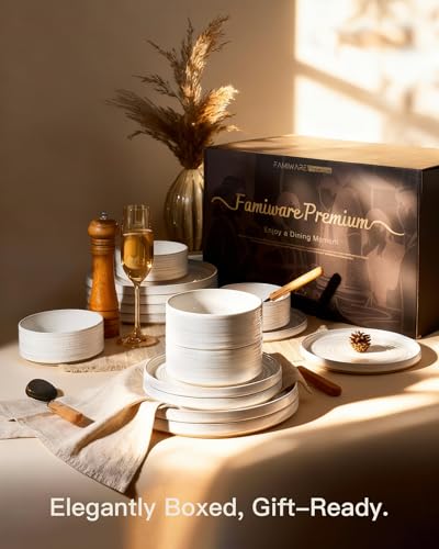 Stoneware Dinnerware Sets for 6 (18 Count)
