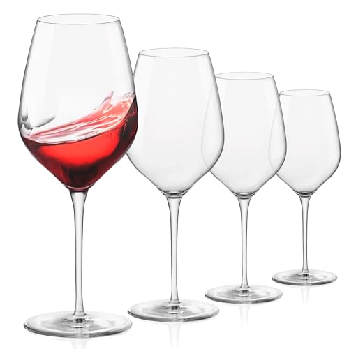 InAlto Tre Sensi Large Wine Glasses Set of 4