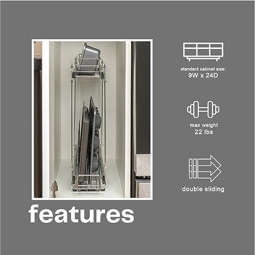 Glidez Multipurpose Chrome (Dual Slide / 5" - Extended)