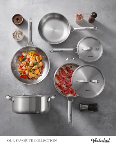 Stainless Steel Cookware Set (8 Count)