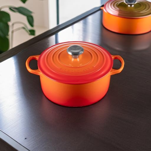Enameled Cast Iron Round Dutch Oven