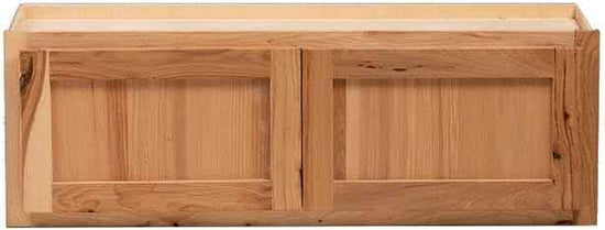 Quicklock RTA (Ready-to-Assemble) 42" Tall Wall Kitchen Cabinets - Shaker Style | 100% Hardwood | Made in America | Soft Close Hardware (Rustic Hickory, 24" D x 36" W x 24" H)