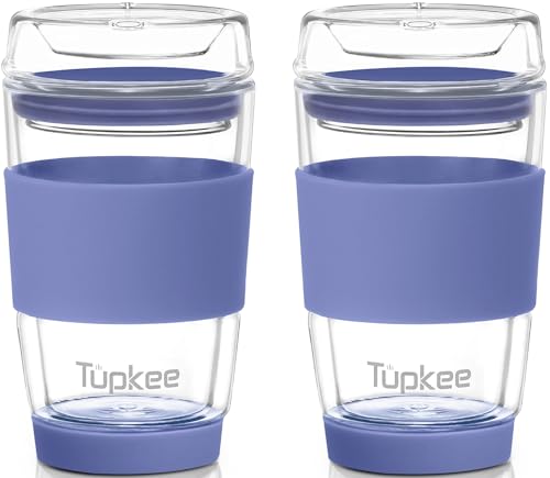 Double Wall All Glass Tumbler (Jacaranda)