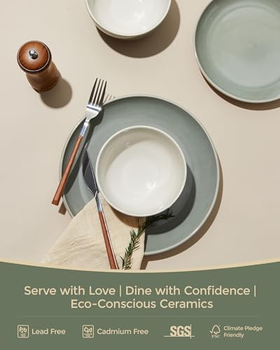 Ceramic Dinnerware Sets for 8