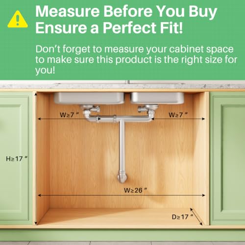Under Sink Organizer 3 (1-Pack / Grey)