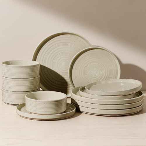 Stoneware Dinnerware Sets (12 Count)