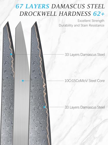 8" Damascus Chef Knife