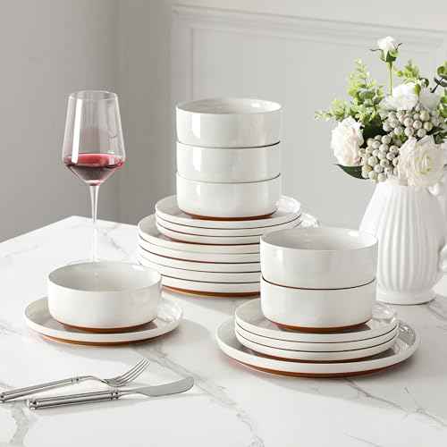 Plates and Bowls Sets (18 Count)