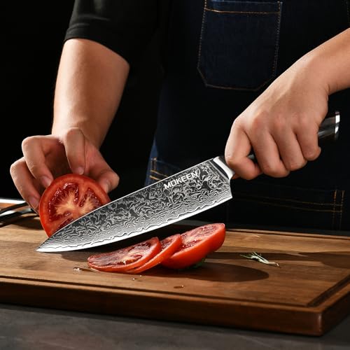 Chef Knife 67 Layers VG10 Damascus Kitchen Knife 8 Inch Sharp Knife Wood Handle