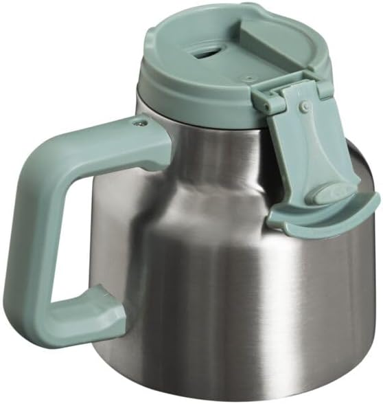 STANLEY Tough-To-Tip Admiral's Mug 20 oz | Twist-on Flip Open Lid | Wide Body with Non-Skid Rubber Base | Insulated Stainless Steel Coffee Cup | BPA-Free