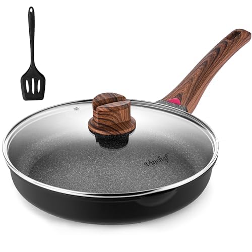 9.5 Inch Nonstick Frying Pan with Lid
