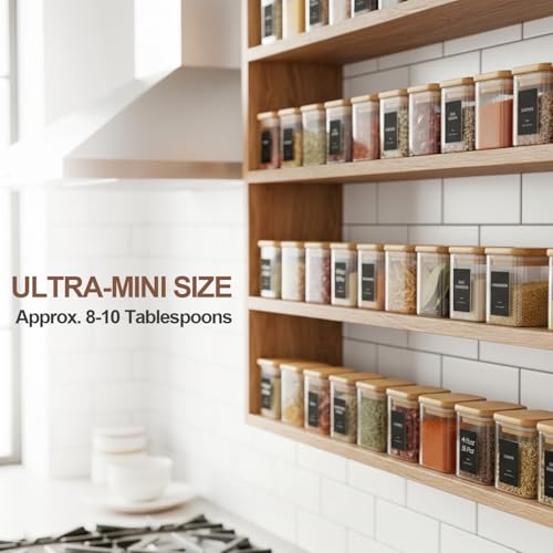 Spice Jars 4oz 16 Pack (4 fl oz x 16)