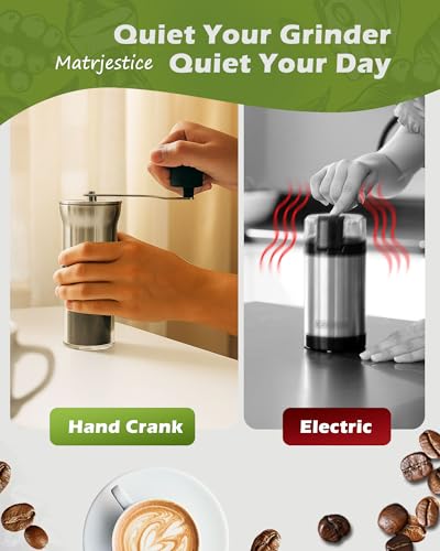 Manual Coffee Grinder with Ceramic Burr (Ceramic Burr)
