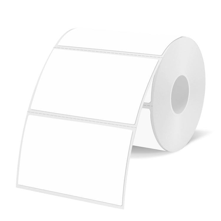 2x3 Inch White Thermal Labels