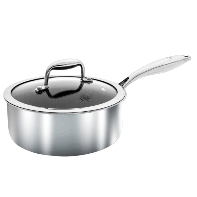 Hell’s Kitchen Hybrid 2.5 Qt Saucepan with Lid (2 Count)