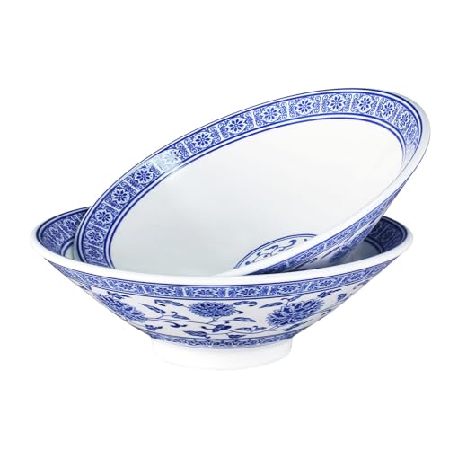 27.1 OZ Ceramic Soup Bowl Set of 2 (White / 9.1)