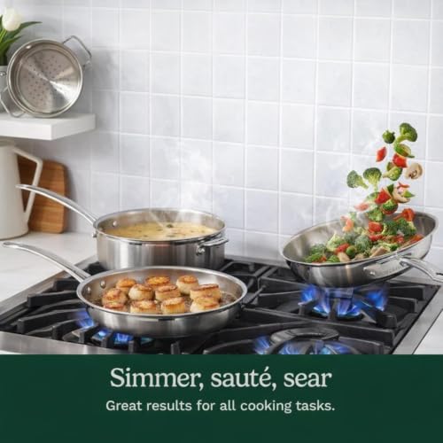 Stainless Steel Pots and Pans Set