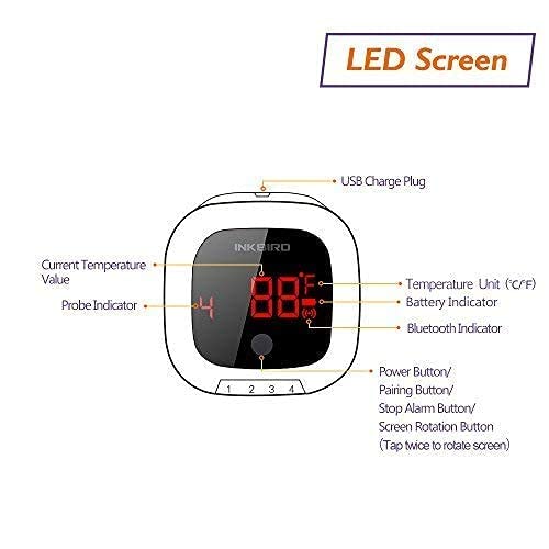 Bluetooth Digital Wireless Food Meat Thermometer IBT