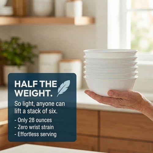 Vitrelle 28 oz Soup (6PC 28oz Bowls)
