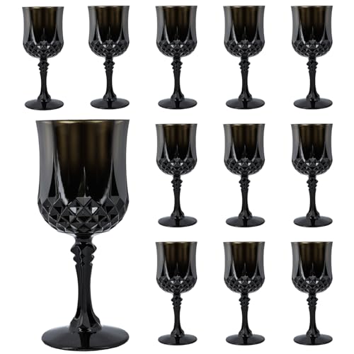 12Pack Plastic Wine Glasses (12 Count)