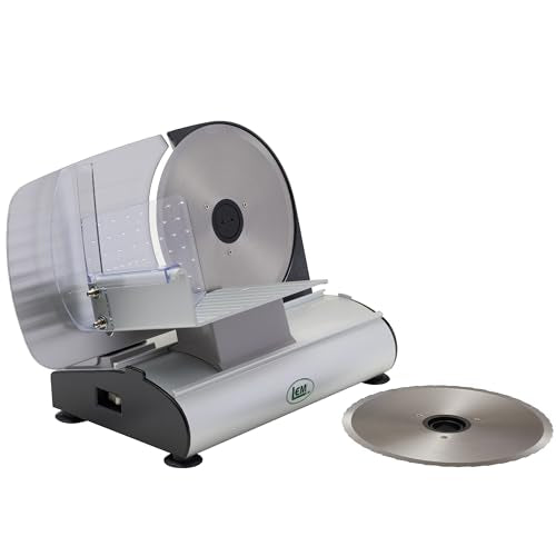 Products MightyBite 8.5" Electric Meat Slicer for Home Use (Dual Blade / Belt Driven)