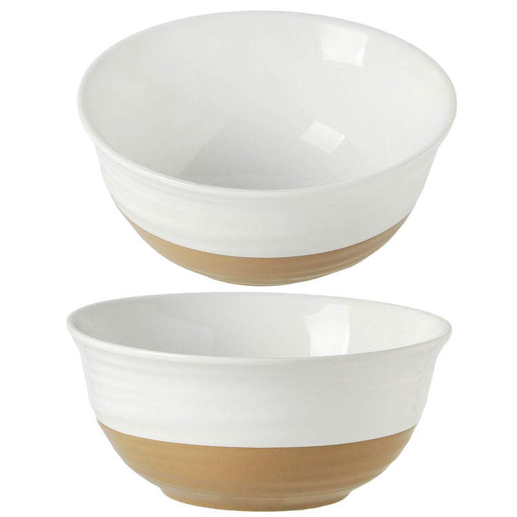 Large Ceramic Serving Bowls Set of 2 (2 Count)