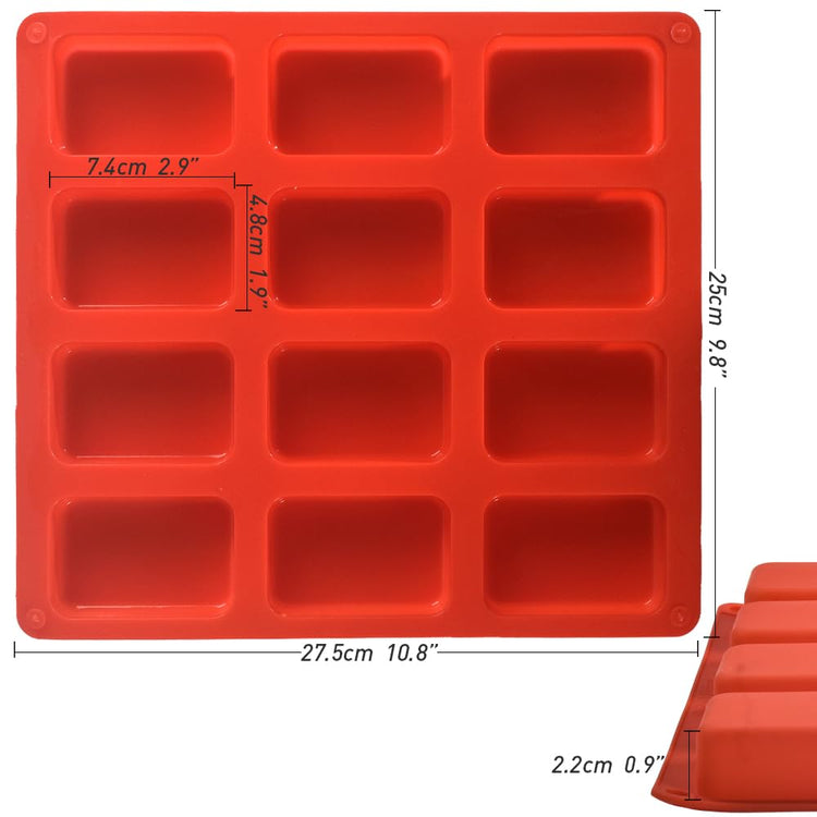 Silicone Loaf Pan (3 Count)
