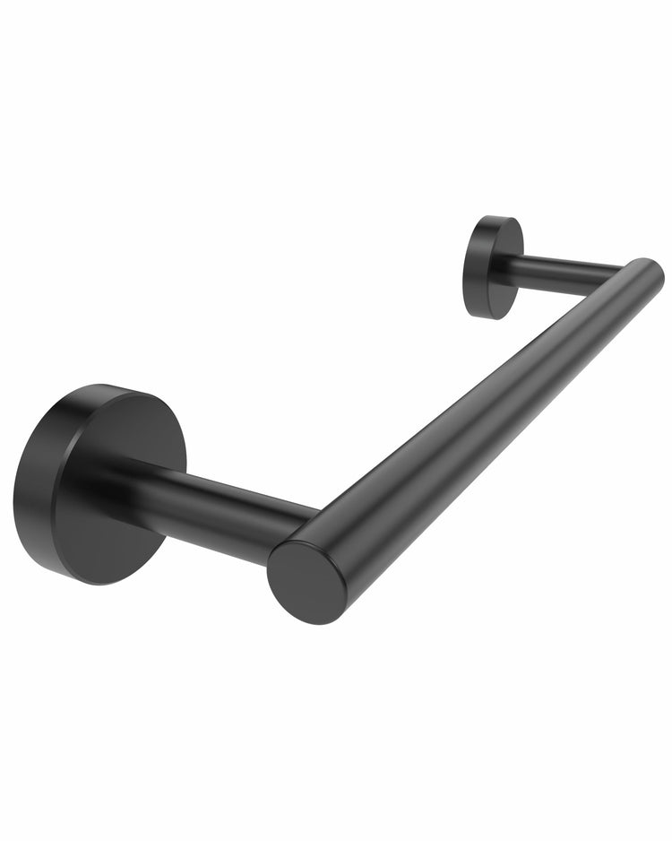 12 Inches Matte Black Towel Bar for Bathroom Kitchen Hand Towel Holder Dish Cloths Hanger SUS304 Stainless Steel RUSTPROOF Wall Mount