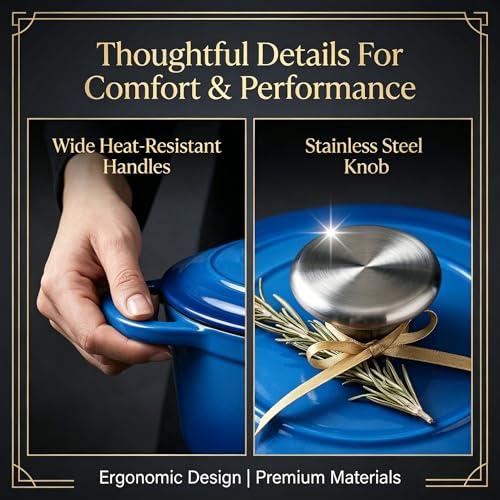 Enameled Cast Iron Cookware Set
