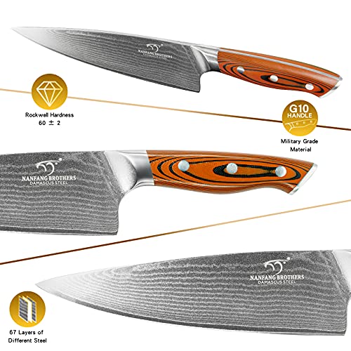 9PCS Damascus Kitchen Set (9 Count)