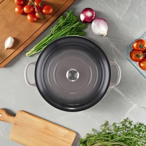 Enameled Cast Iron Round Dutch Oven