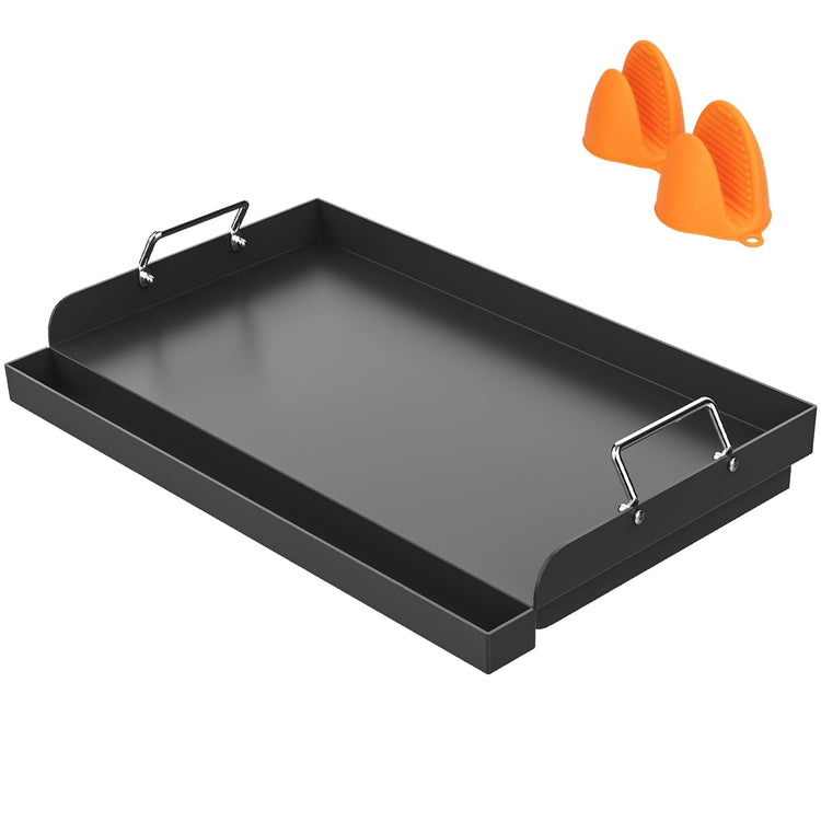 17"x13" Nonstick Griddle for Gas & Charcoal Grills Universal Fit