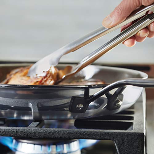 5 Ply Clad Stainless Steel Induction Frying Pan Set