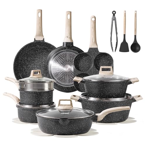 21pcs Nonstick Pots and Pans Set