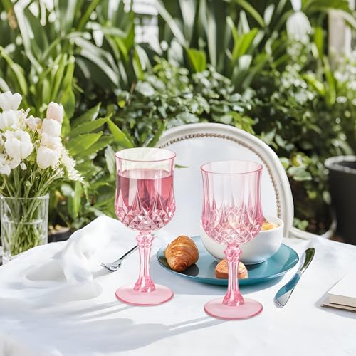 7OZ Plastic Wine Glasses (48 Count)