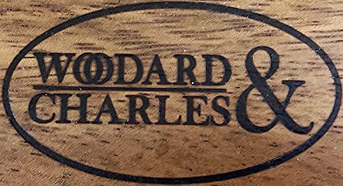 Woodard & Charles Rubberwood 11" Salad Bowl with Servers (11" x 4" Rubberwood Bowl with Servers)