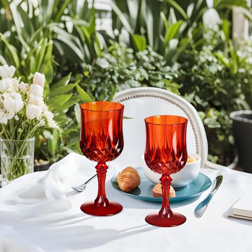 7OZ Plastic Wine Glasses (100 Count)