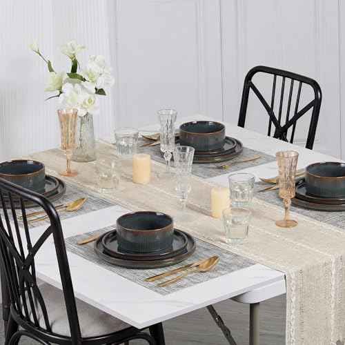 Stoneware Dinnerware Sets for 2