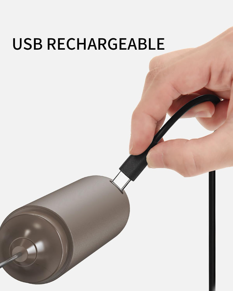 Portable Rechargeable Milk Frother Handheld